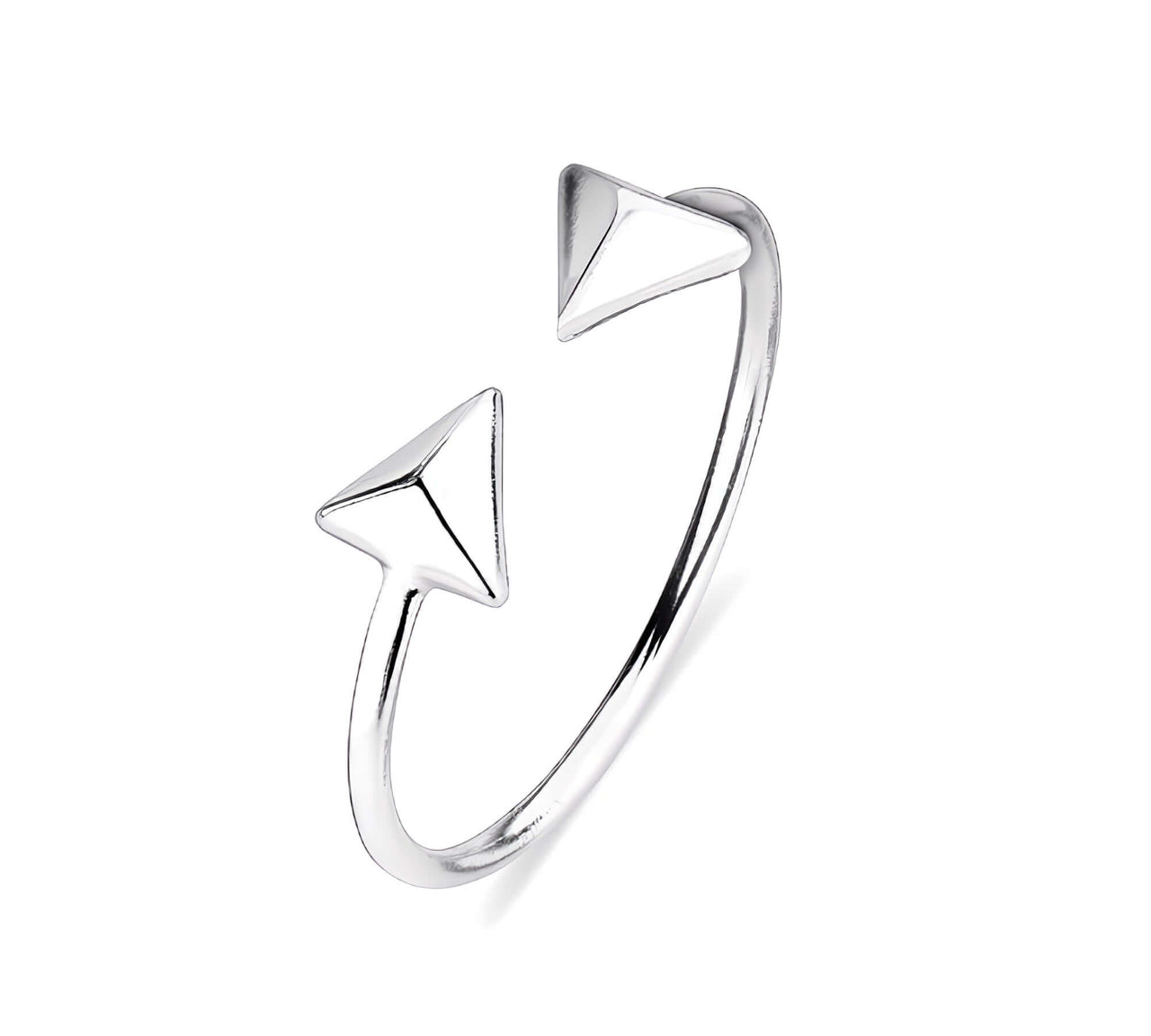 Sterling Silver Arrow Ring - Boho Minimalist Style Jewelry Embrace simplicity with our Boho Sterling Silver 