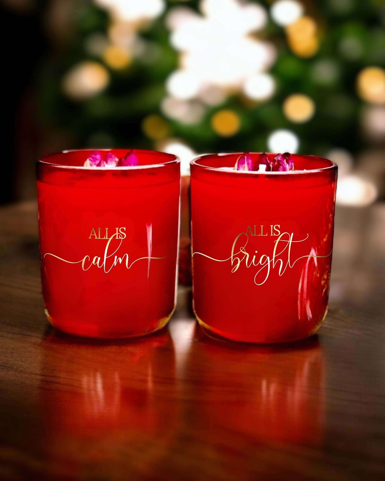 All is Calm, All is Bright | Christmas Candle Gift Set