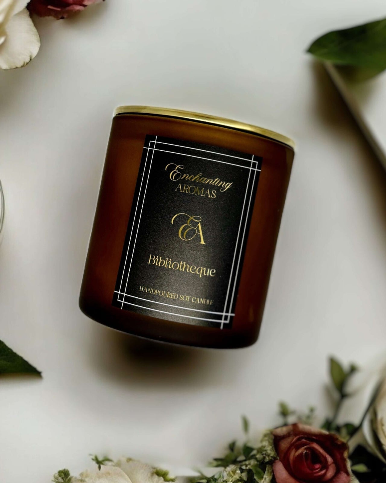 Amber Bibliotheque Candle