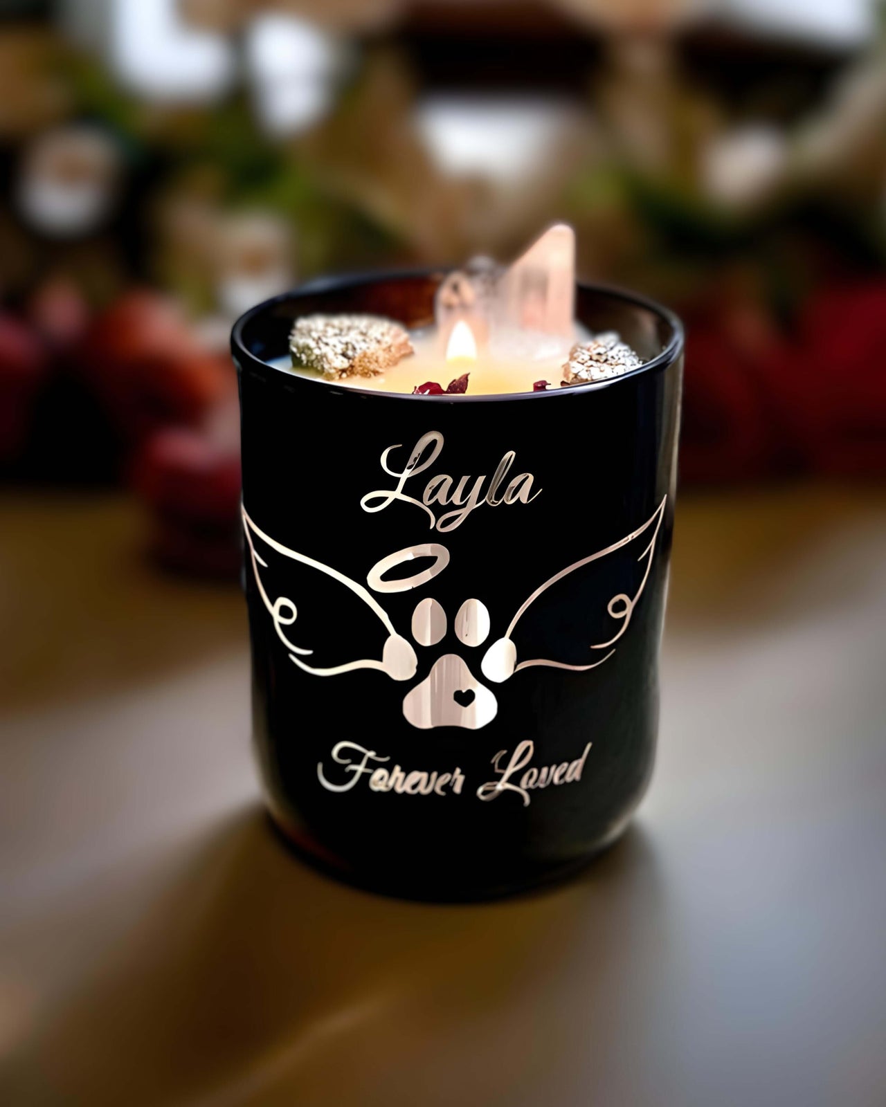 Beloved Pet Memorial Candle | Pyrite