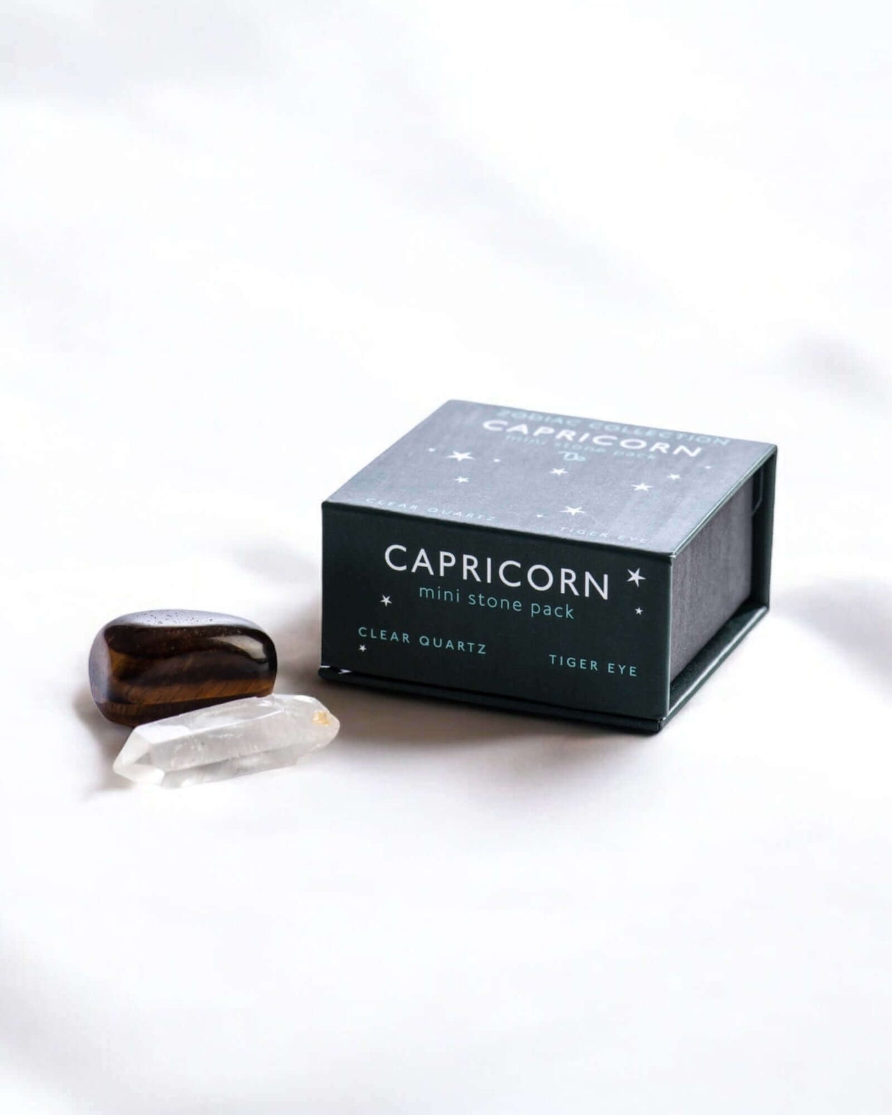 Capricorn Zodiac Mini Crystal Kit with Tiger Eye.