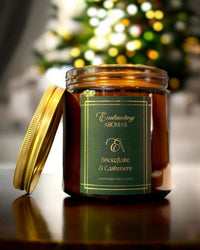 Thumbnail for Christmas Wonderland Apothecary Candle, Snowflake and Cashmere fragrance.