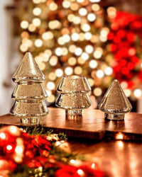 Thumbnail for Christmas Tree Candle | Gold 25cm