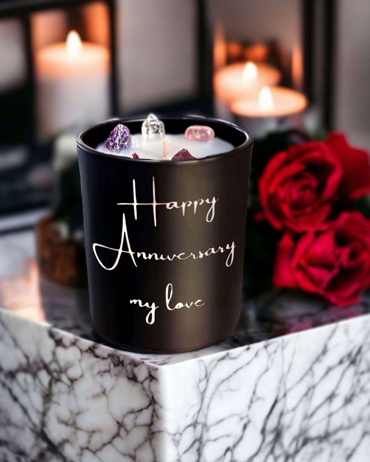 Custom Anniversary Candles