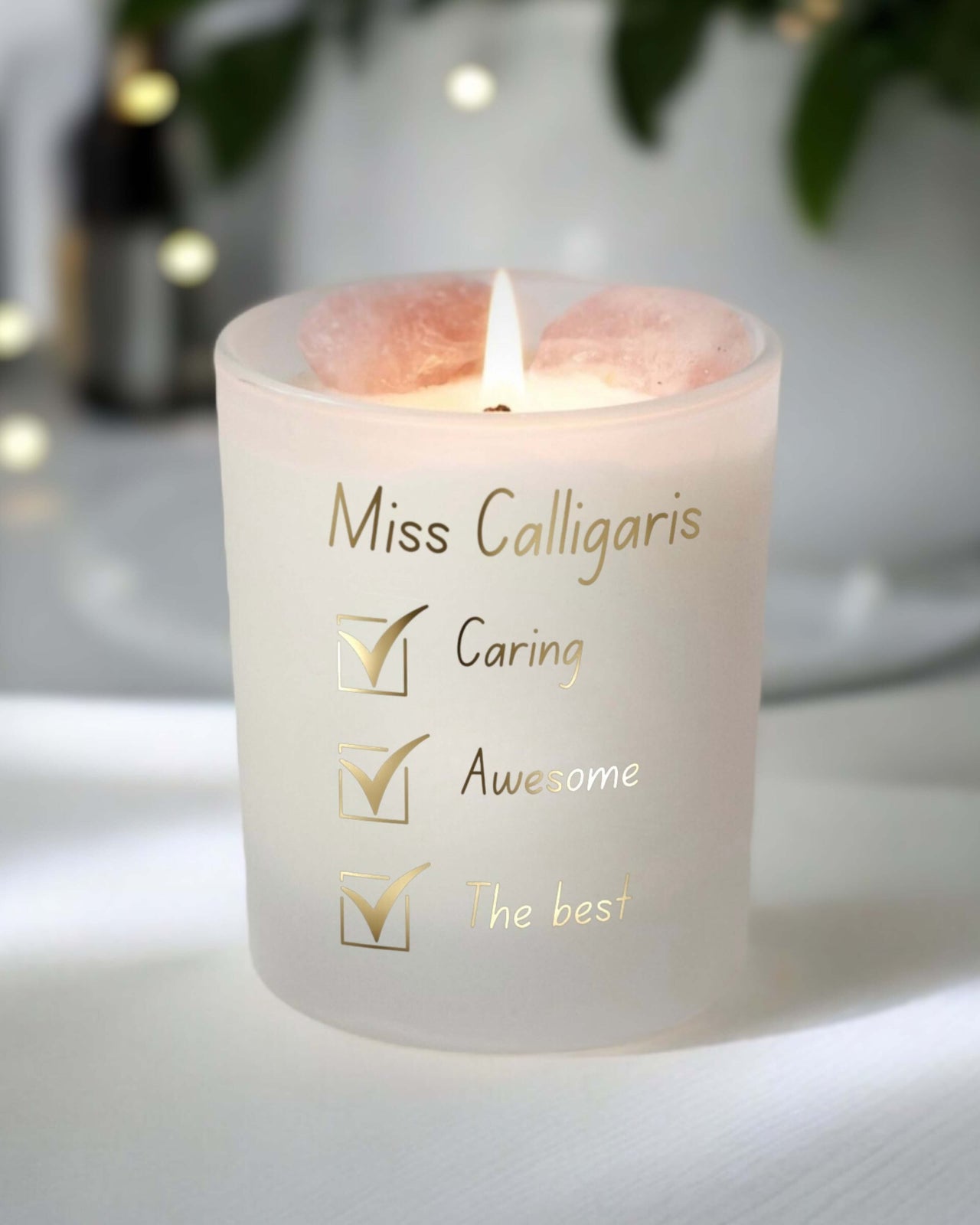 Personalised Teacher Candles is just what you need to show how much you care.