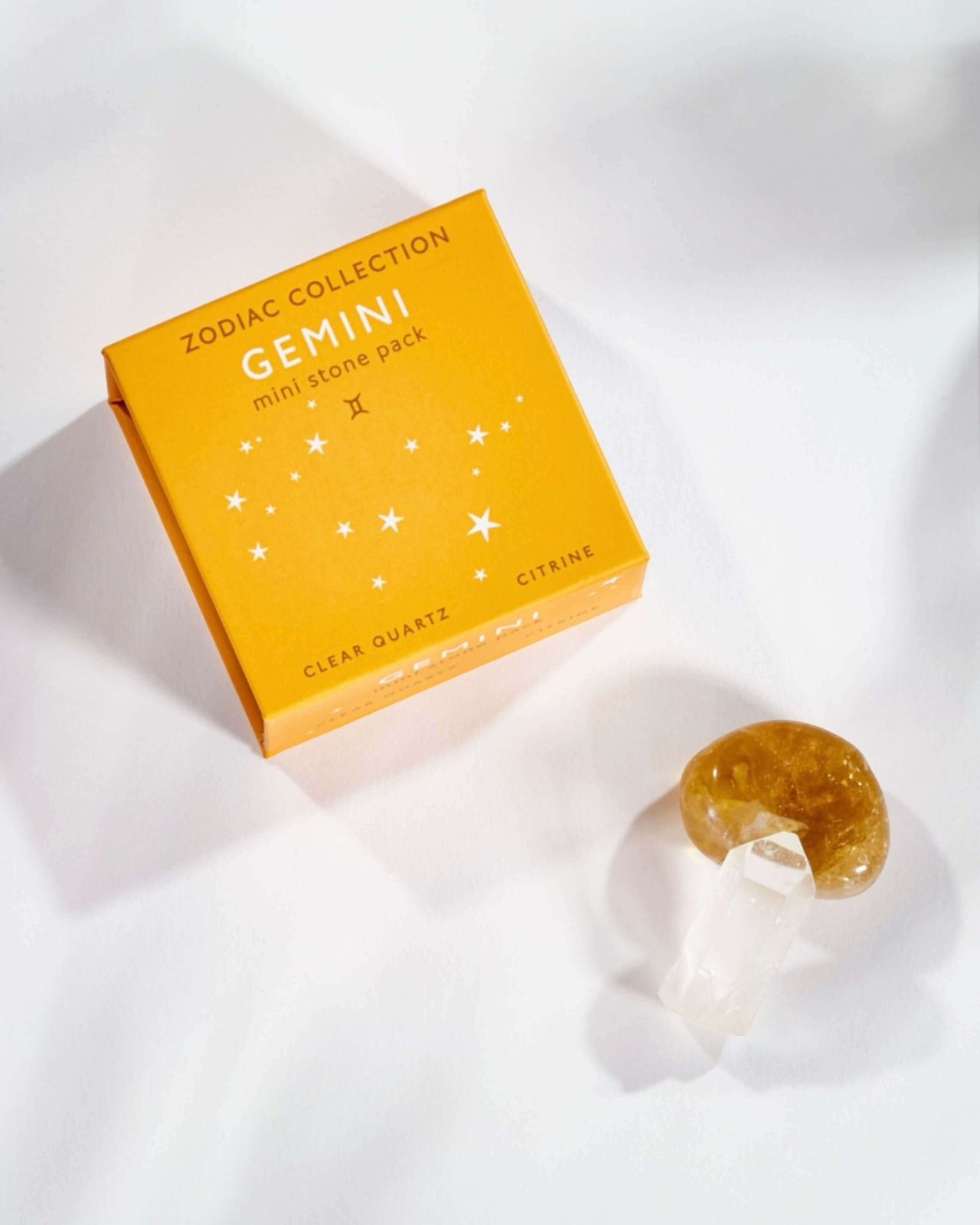 Gemini Zodiac Mini Crystal Kit with Citrine