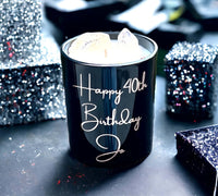 Thumbnail for Personalised Birthday Candles - Eau de ParfumCrystalCandle