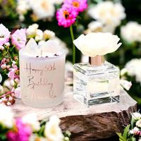 Thumbnail for Personalised Birthday Sola Gift SetCrystal Candle