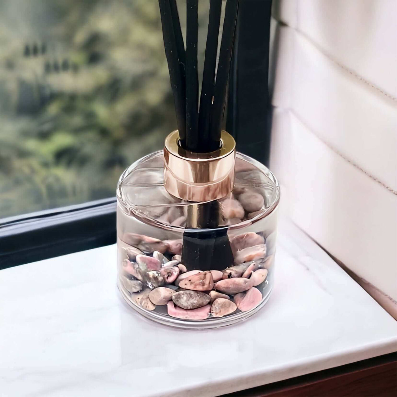 Rhodonite Crystal Gemstone Fragrance Diffuser