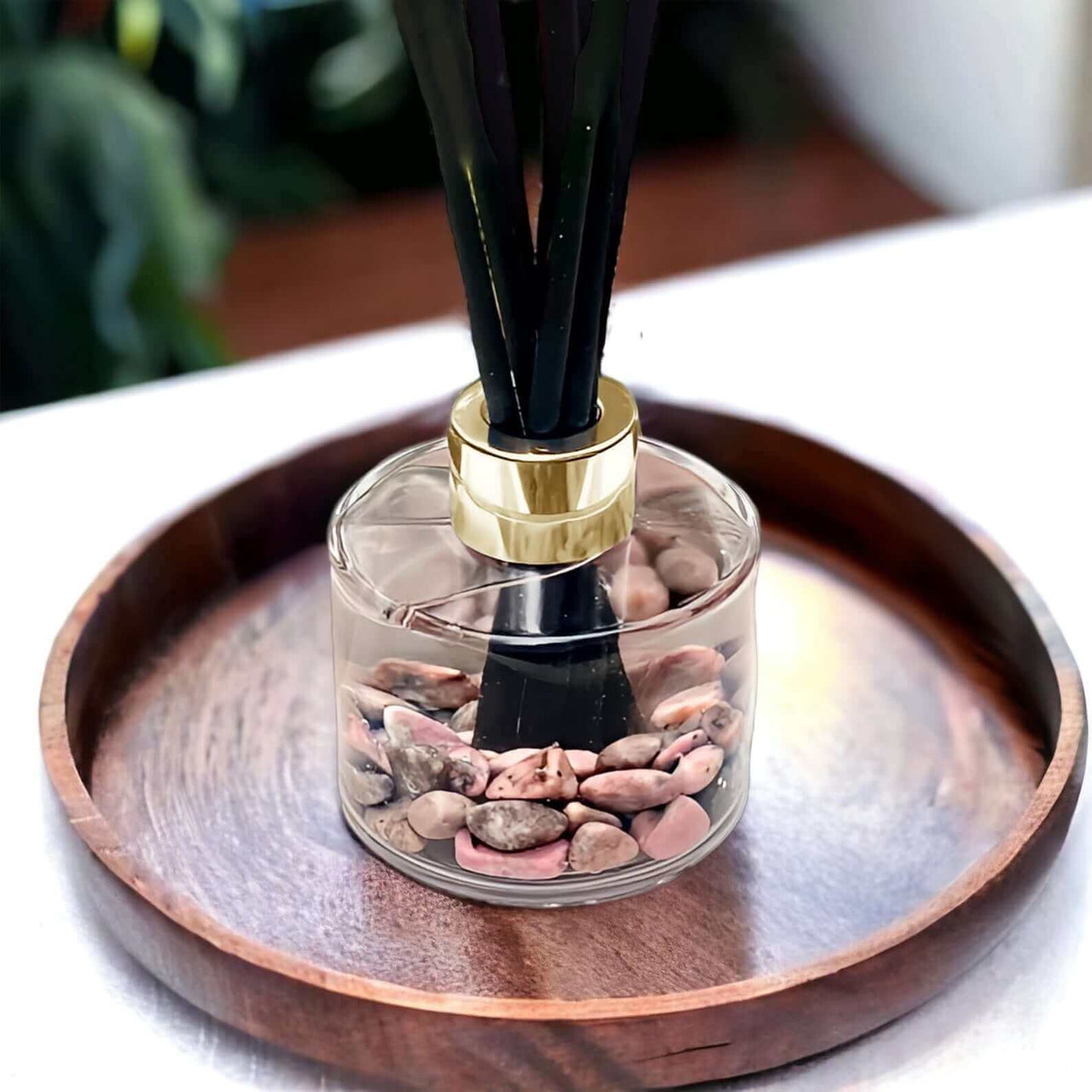 Rhodonite Crystal Gemstone Fragrance Diffuser