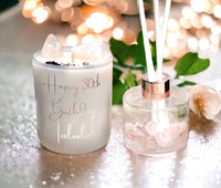 Thumbnail for Personalised Custom Birthday Candles - Gift Ideas - Crystal Candles - Give the perfect gift - Present