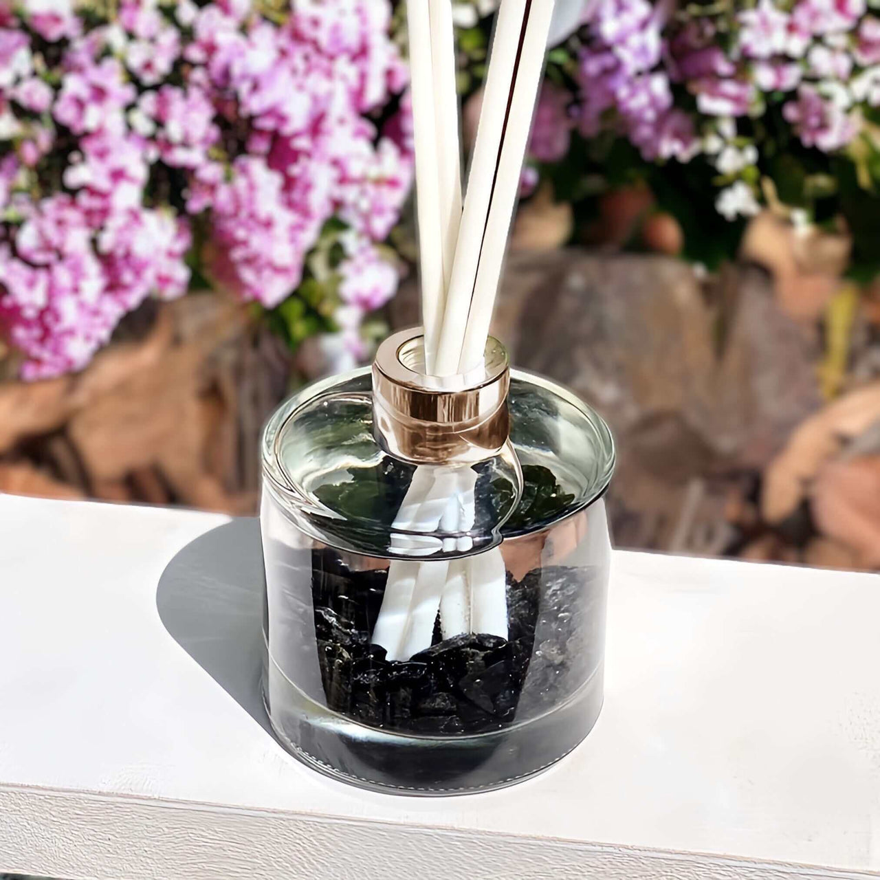 Snowflake Obsidian Crystal Gemstone Fragrance Diffuser