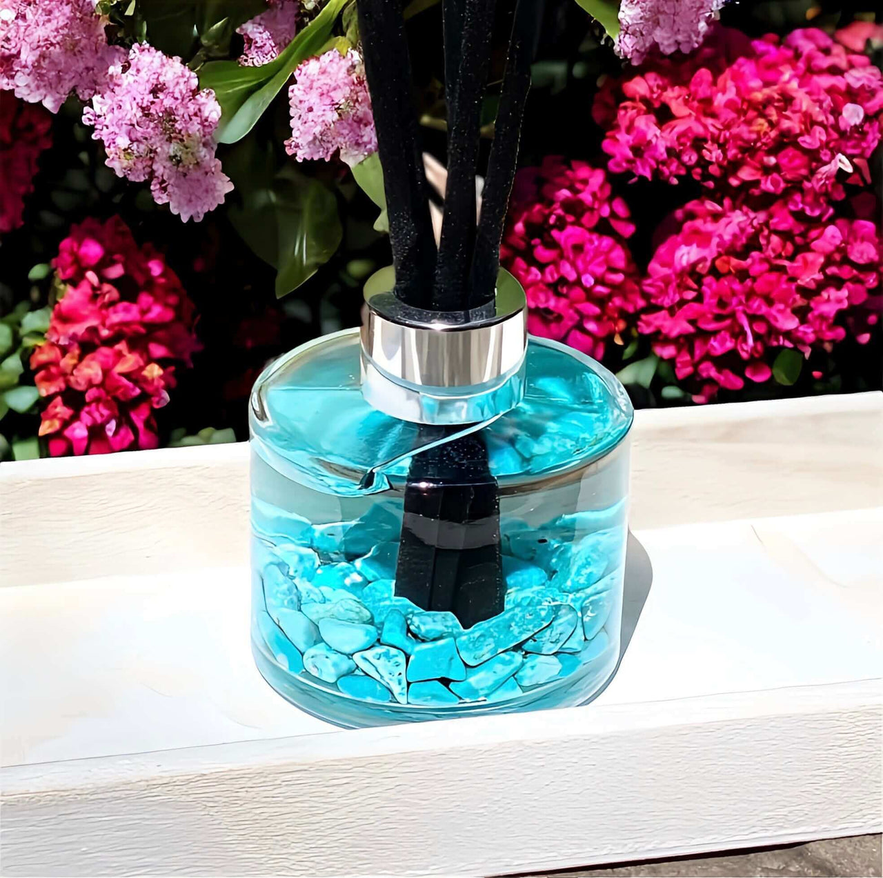 Turquoise Howlite Crystal Gemstone Fragrance DiffuserDiffuser