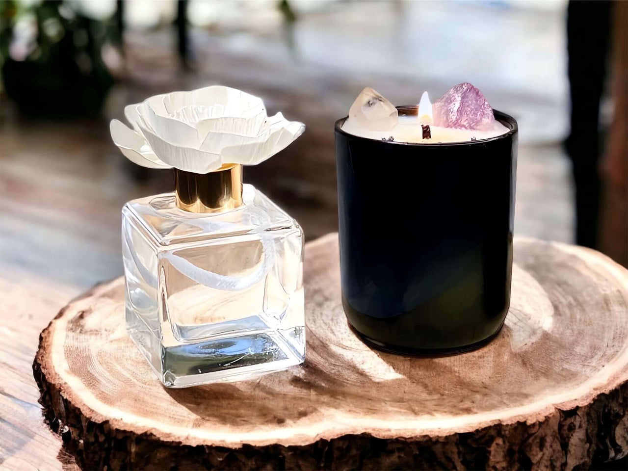 Crystal Candle & Sola Flower Diffuser Gift Set - $79.00 Buy Amethyst Crystal Candle and Sola Flower Fragrance Diffuser Gift Set for only A$79.00 at Enchanting Aromas! Miss Dior