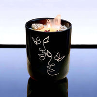 Thumbnail for Wings of Abundance Pyrite Candle - Butterfly Dream