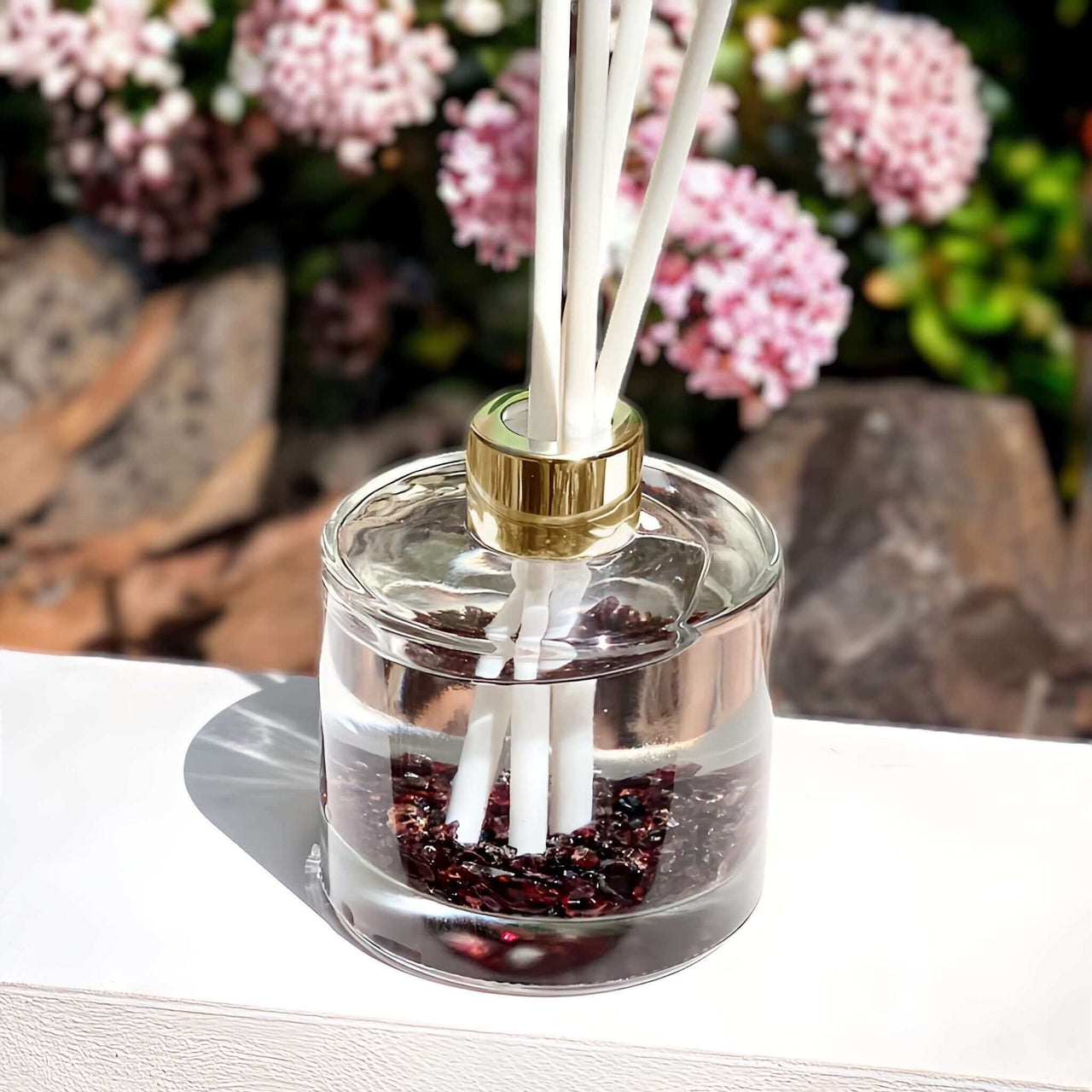 Experience the luxury of our Garnet Gemstone Diffuser, a perfect healing stone fragrance diffuser for enhancing home ambiance with natural crystals. $52.00$