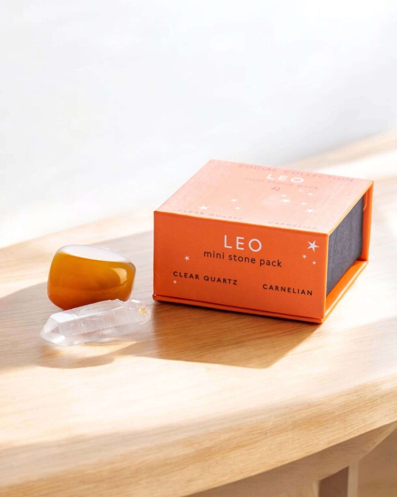 Leo Zodiac Mini Crystal Kit with Carnelian