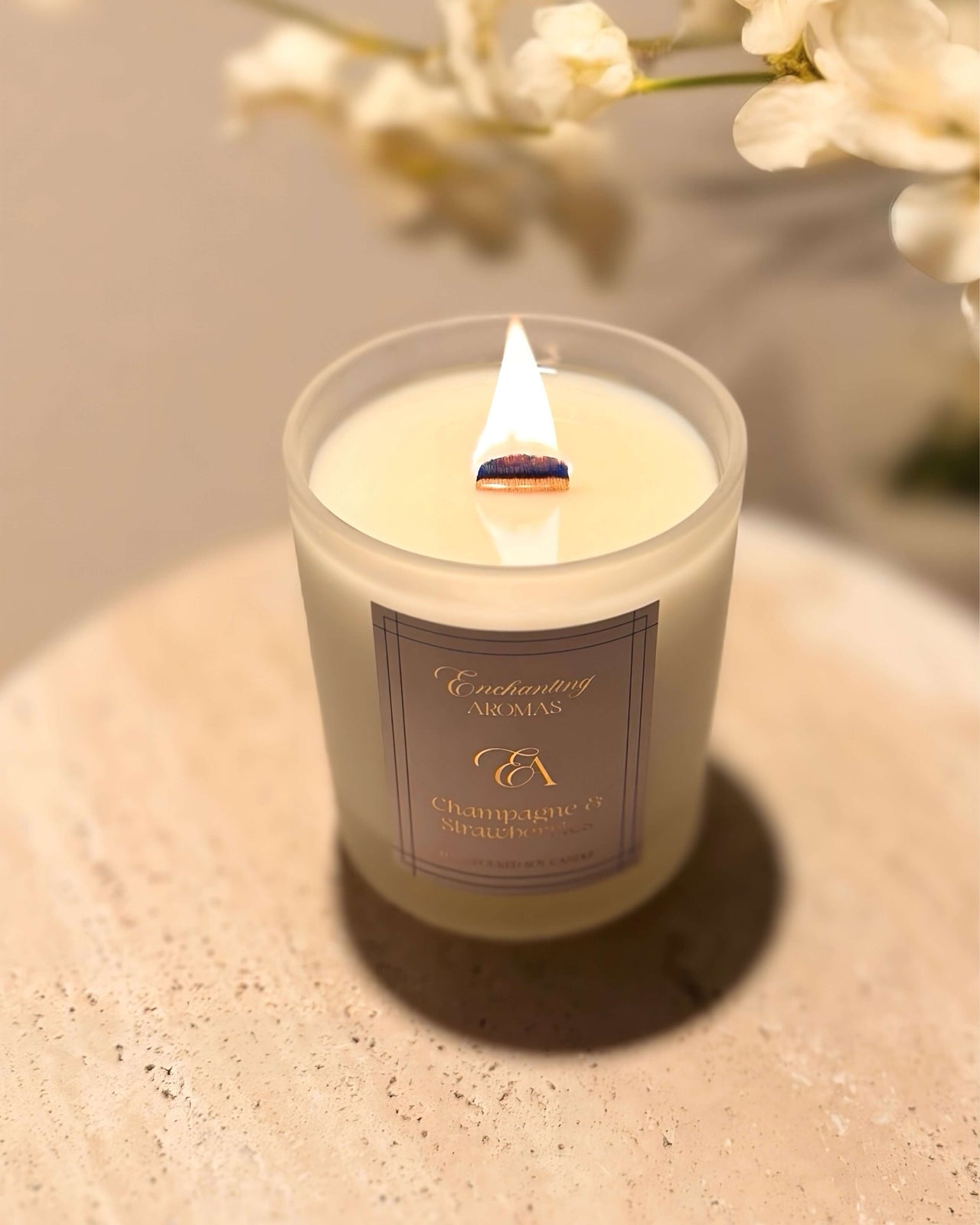 Luxe Winterwood Whisper Candles: Signature Home Fragrances