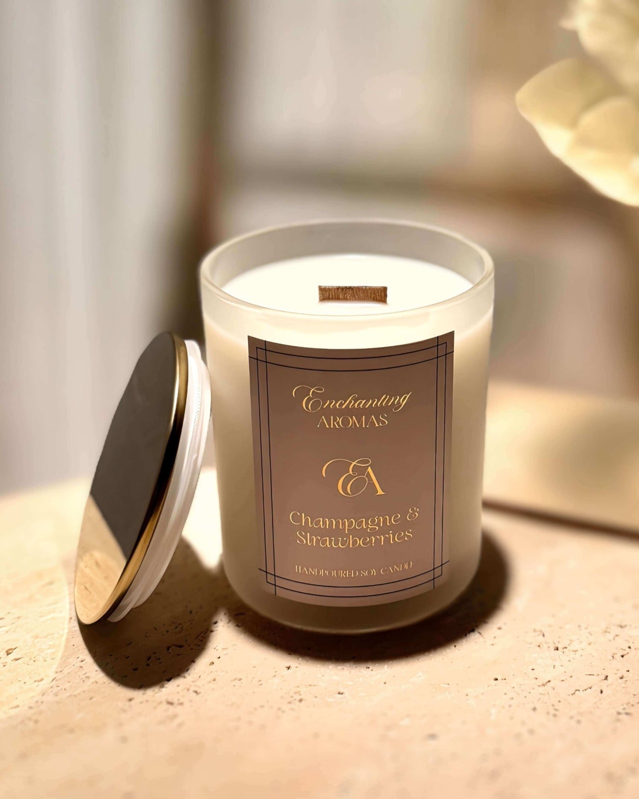 Luxe Winterwood Whisper Candles: Signature Home Fragrances