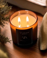 Thumbnail for Luxe Amber Winterwood Candles