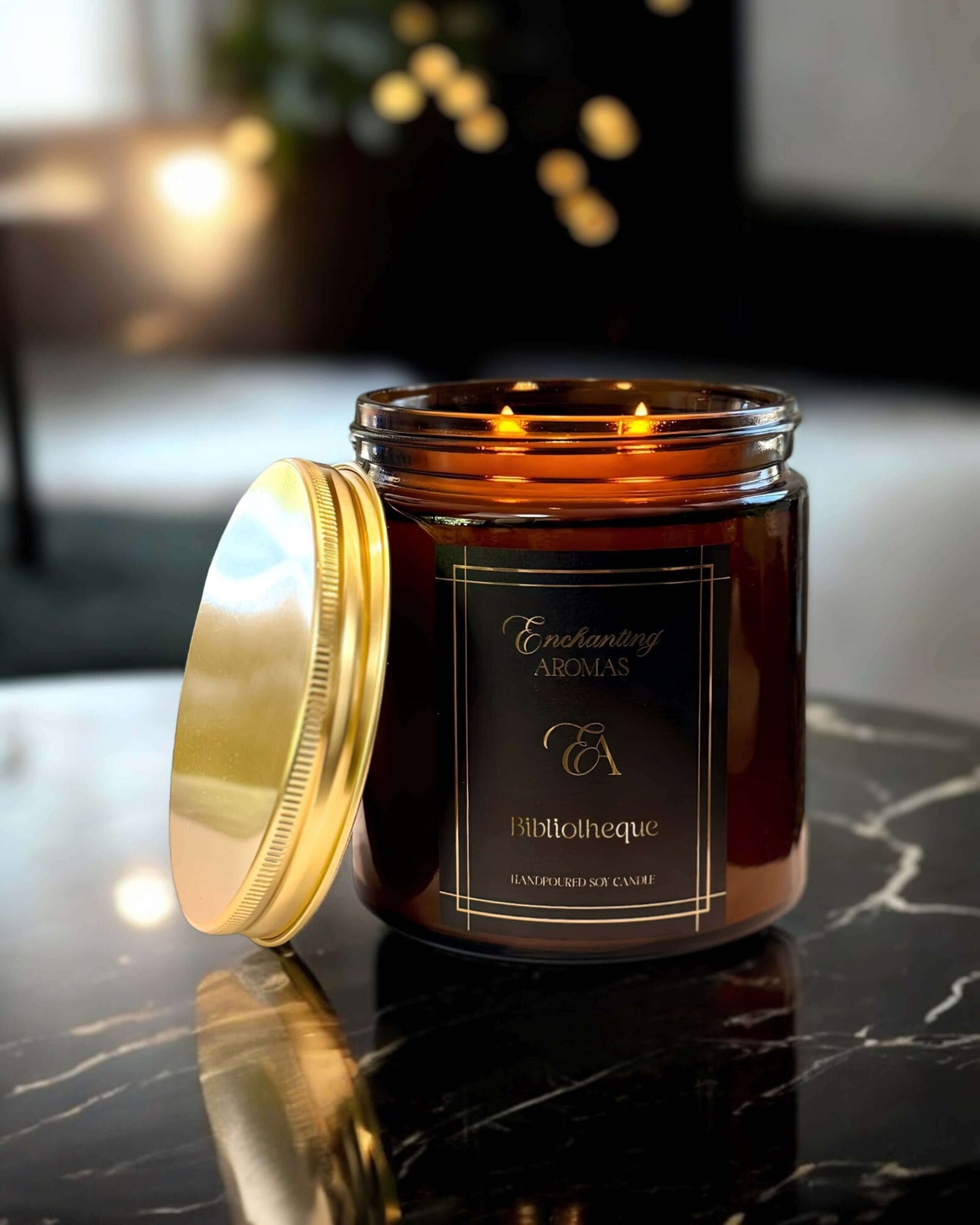 Luxury Scented Candles Bibliotheque 