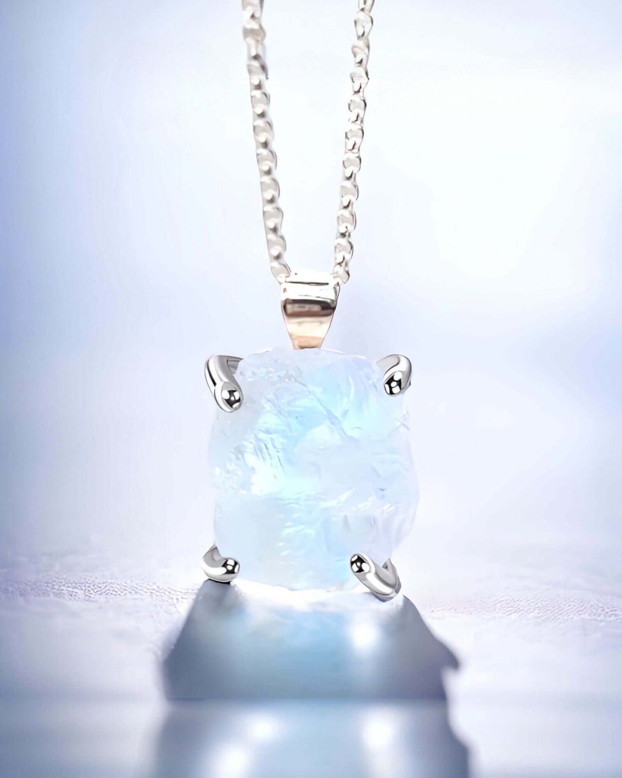 Moonstone Sterling Silver Necklace