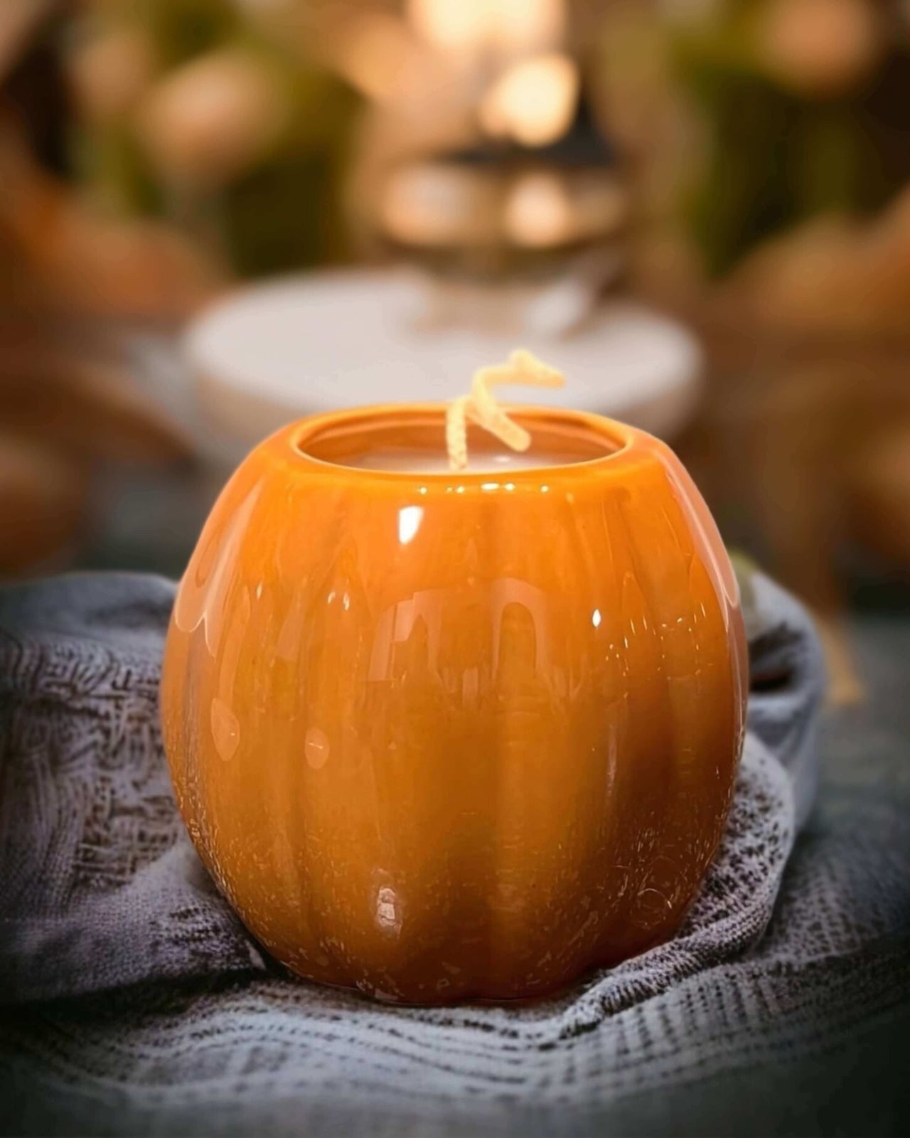 Pumpkin Patch Halloween Candle