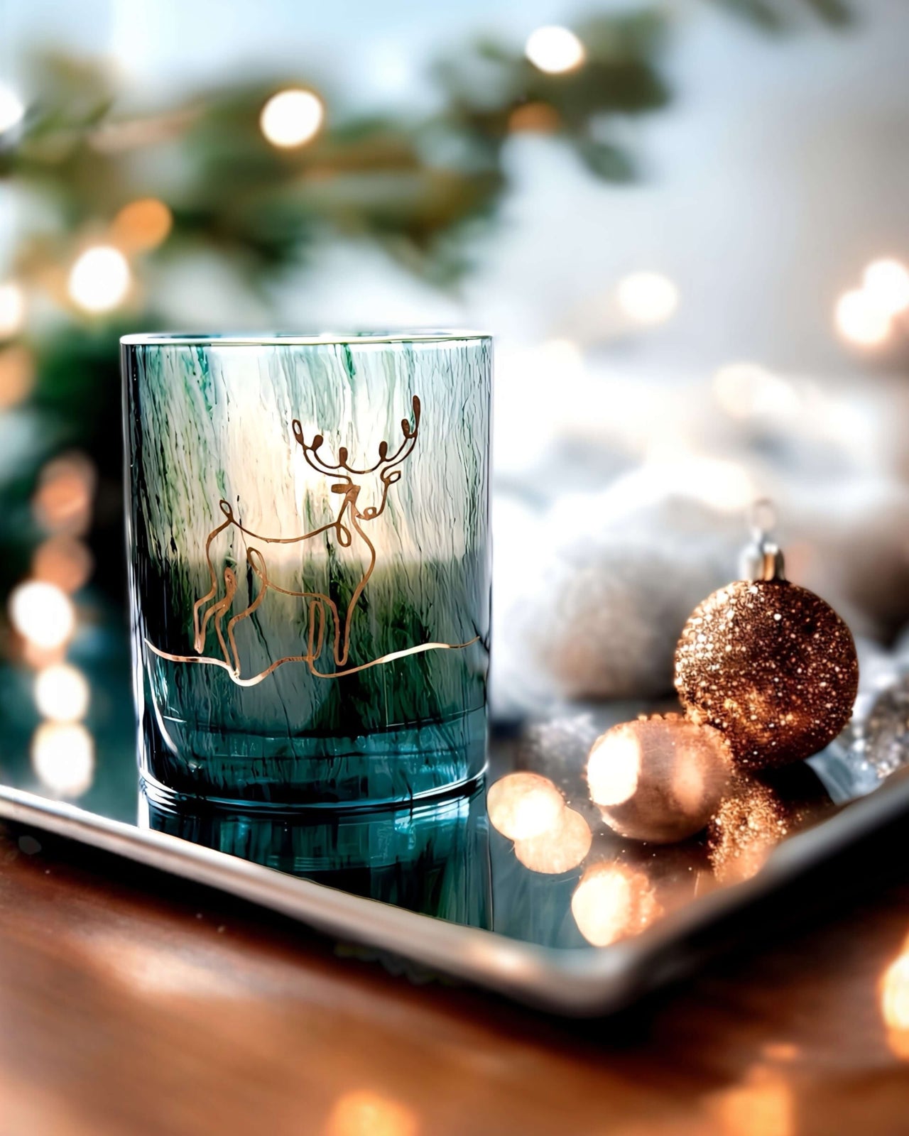 Rei the Reindeer Christmas Candles