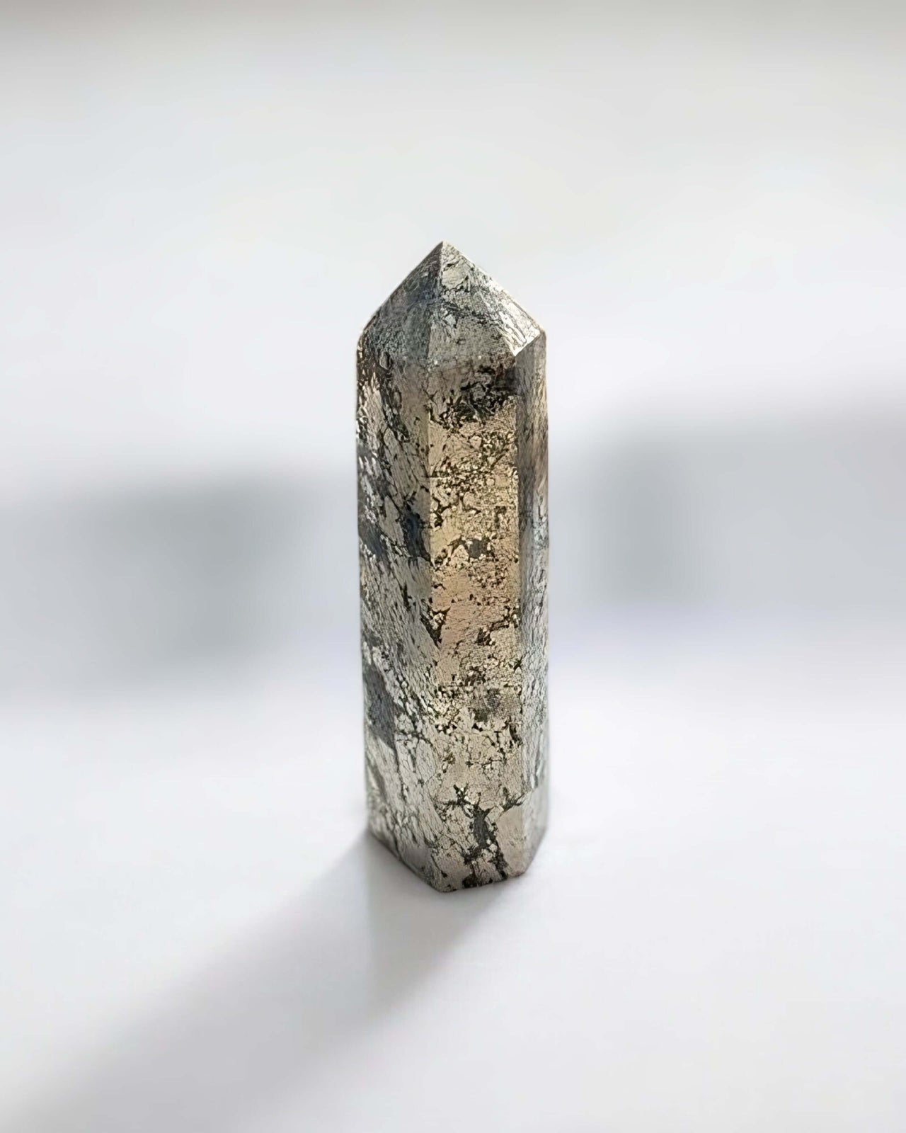 White Sage and Pyrite Tower Gift Set