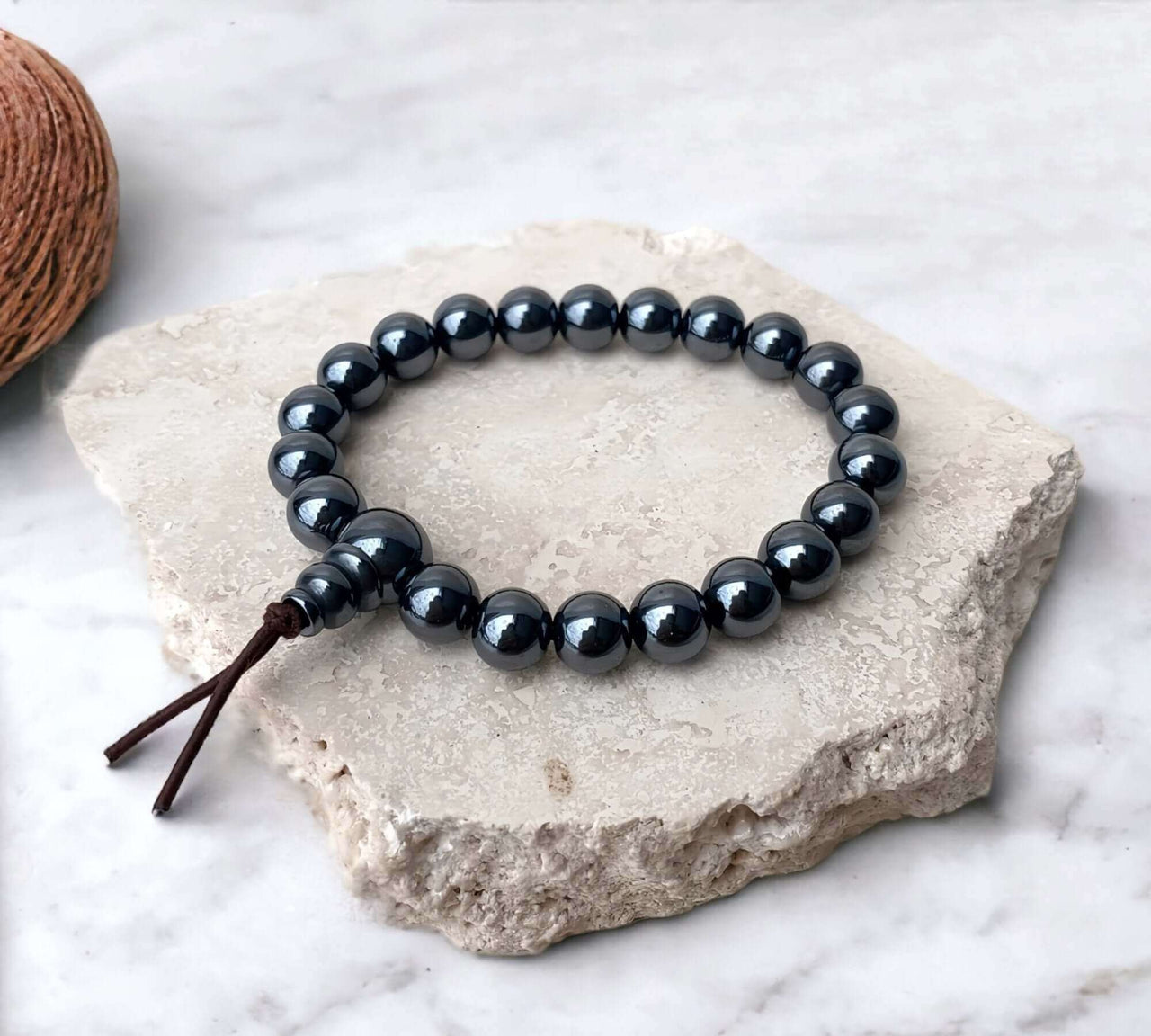 Hematite Energy Bracelet | 8mmCrystal Gemstone Bracelet