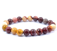 Thumbnail for Mookaite Jasper Energy Bracelet | 8mmCrystal Gemstone Bracelet