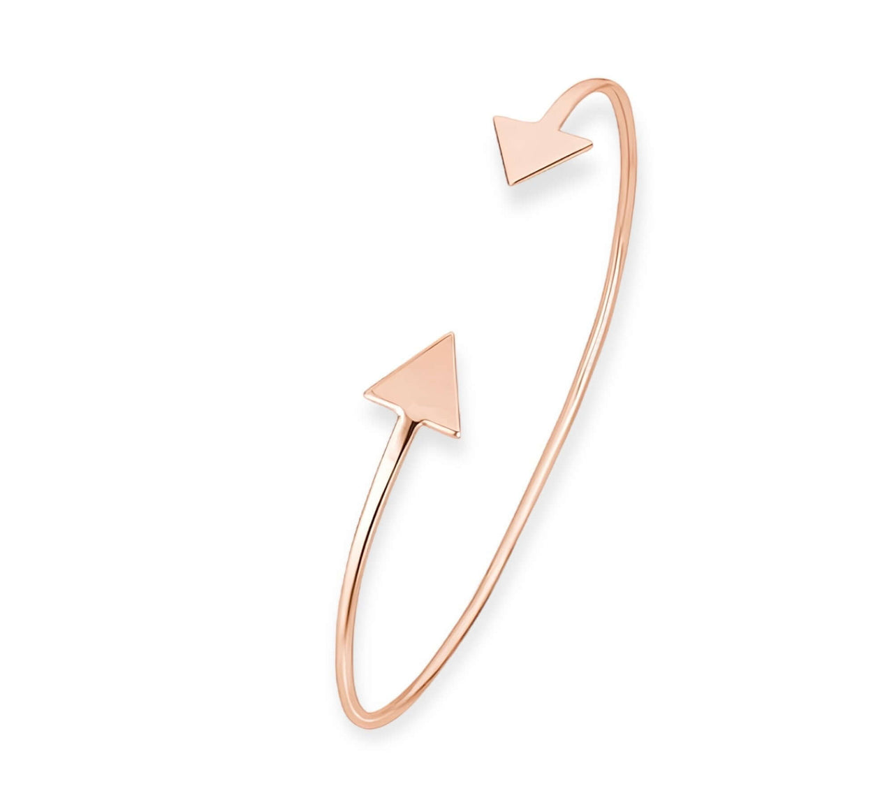 Sterling Silver Pyramid Cuff | Rose GoldSterling Silver Pyramid Cuff | Rose Gold