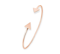 Thumbnail for Sterling Silver Pyramid Cuff | Rose GoldSterling Silver Pyramid Cuff | Rose Gold