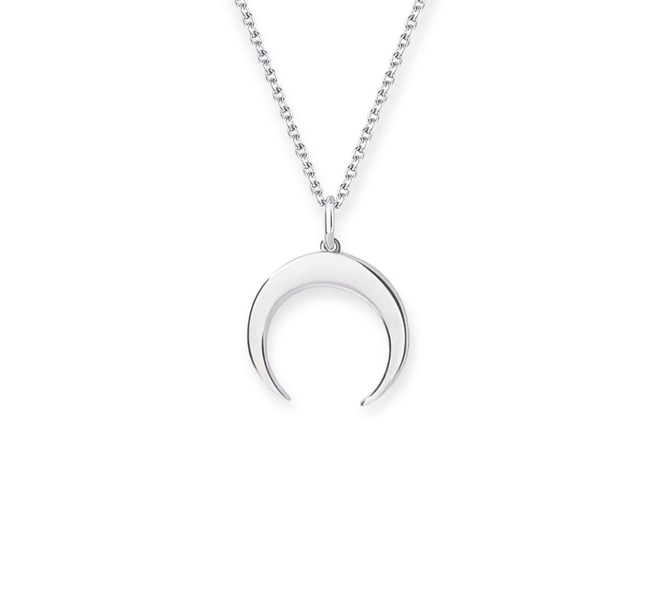 Discover the allure of our Sterling Silver Moon Necklace. Featuring a delicate Crescent Moon Pendant, it's the epitome of celestial elegance and sophistication. $49.00