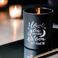 Thumbnail for I Love you to the Moon and Back - Rose Quartz Crystal Candle - A$49 Enchanting Aromas