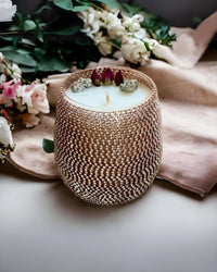 Thumbnail for Luxury Bling Candle - Pyrite Sparkle Add glamour with the Beautiful Bling Candle, infused with Pyrite
