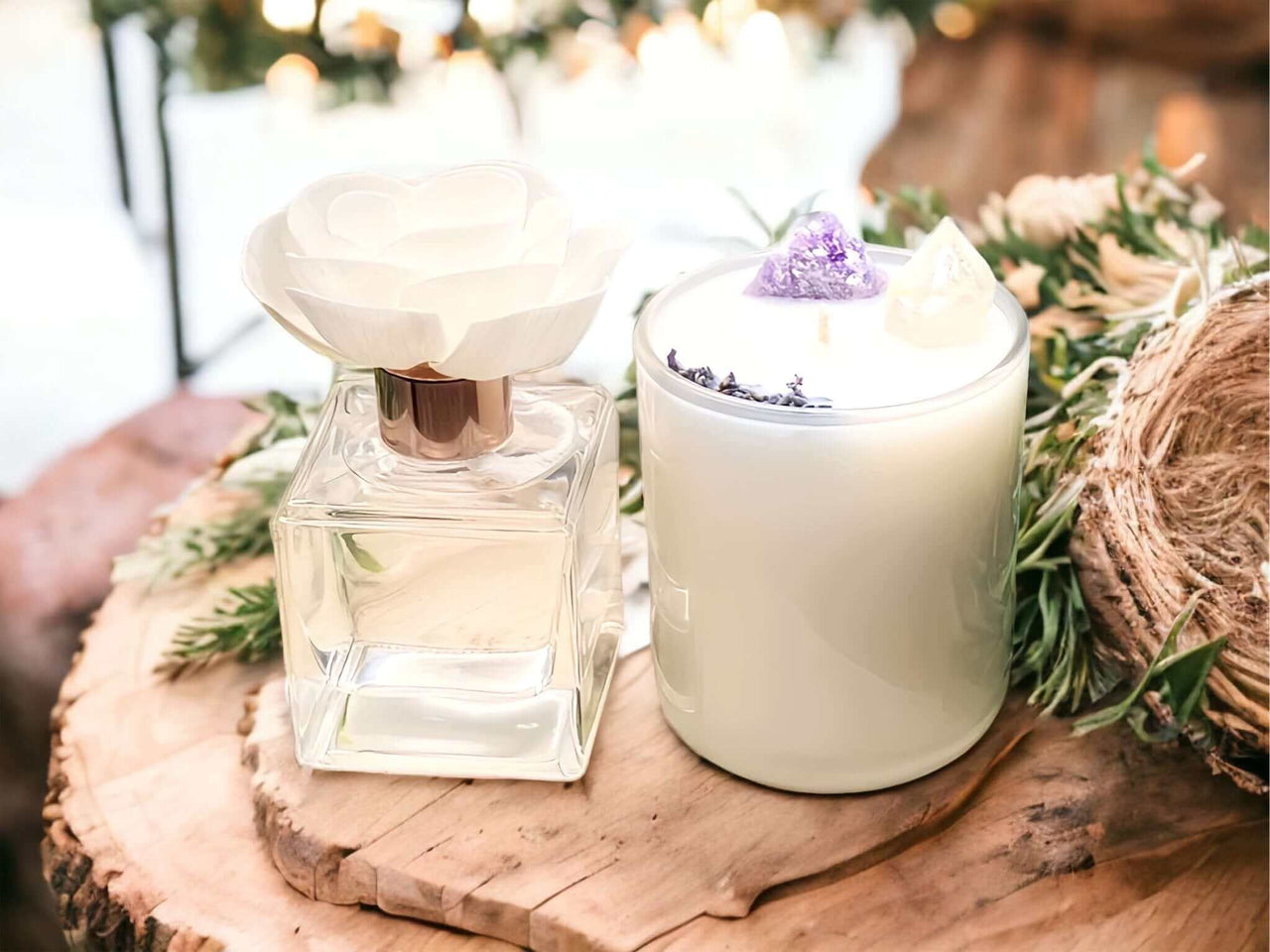 Crystal Candle & Sola Flower Diffuser Gift Set - $79.00 Buy Amethyst Crystal Candle and Sola Flower Fragrance Diffuser Gift Set for only A$79.00 at Enchanting Aromas! Miss Dior