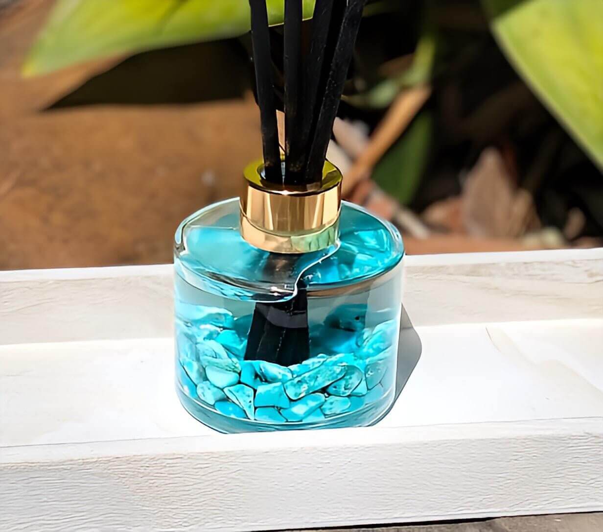 Turquoise Howlite Crystal Gemstone Fragrance DiffuserDiffuser