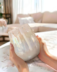 Thumbnail for Pearl Grand Luminary Extra Large Candle - 100+hrs Burn Time | Enchanting Aromas