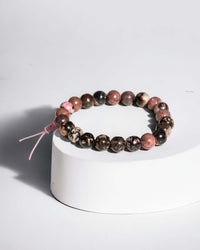 Thumbnail for Rhodonite Energy Bracelet | 8mmRhodonite Energy Bracelet | 8mmEnchanting Aromascrystal bracelet