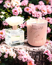 Thumbnail for You are So Loved Rose Quartz Crystal Candle and Home Fragrance Diffuser Gift Set A$79 Enchanting Aromas | Afterpay