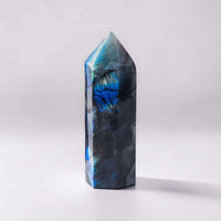 Thumbnail for White Sage Smudge Stick and Labradorite Crystal Gemstone Tower Gift Set Enchanting Aromas